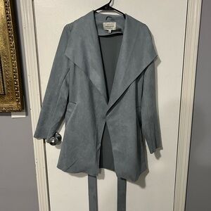 Gray Suede Women’s Jacket